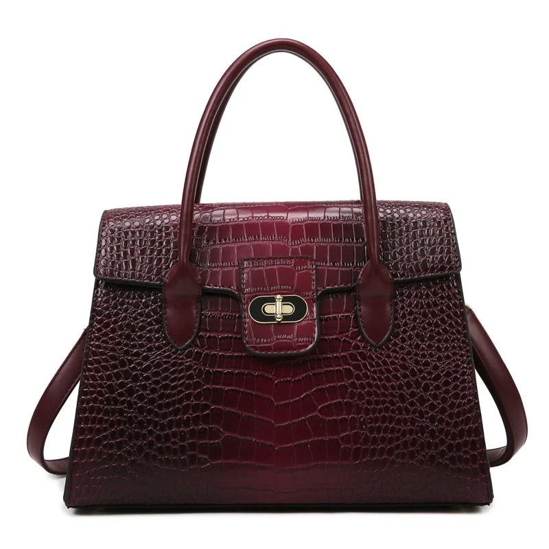 The Olivia - Wine Red